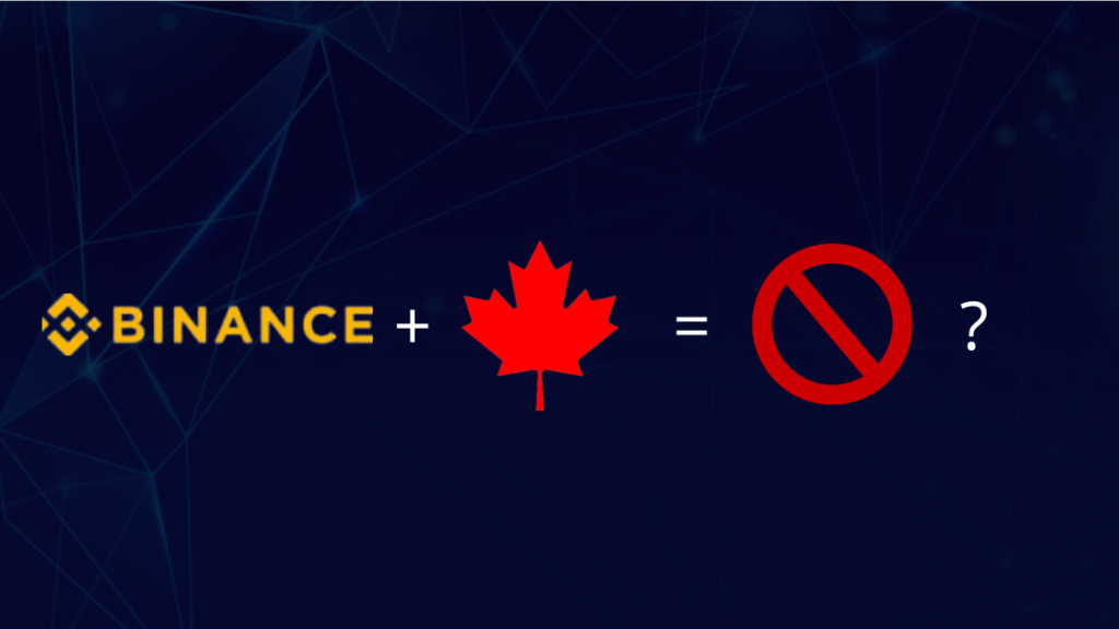 Binance ban in Ontario, Canada