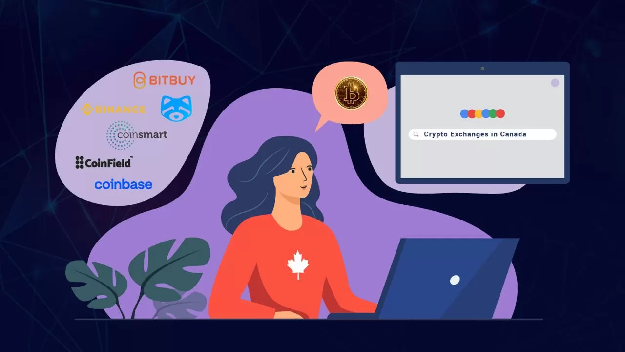 Canadian woman is looking for the best Canadian crypto exchange Canada