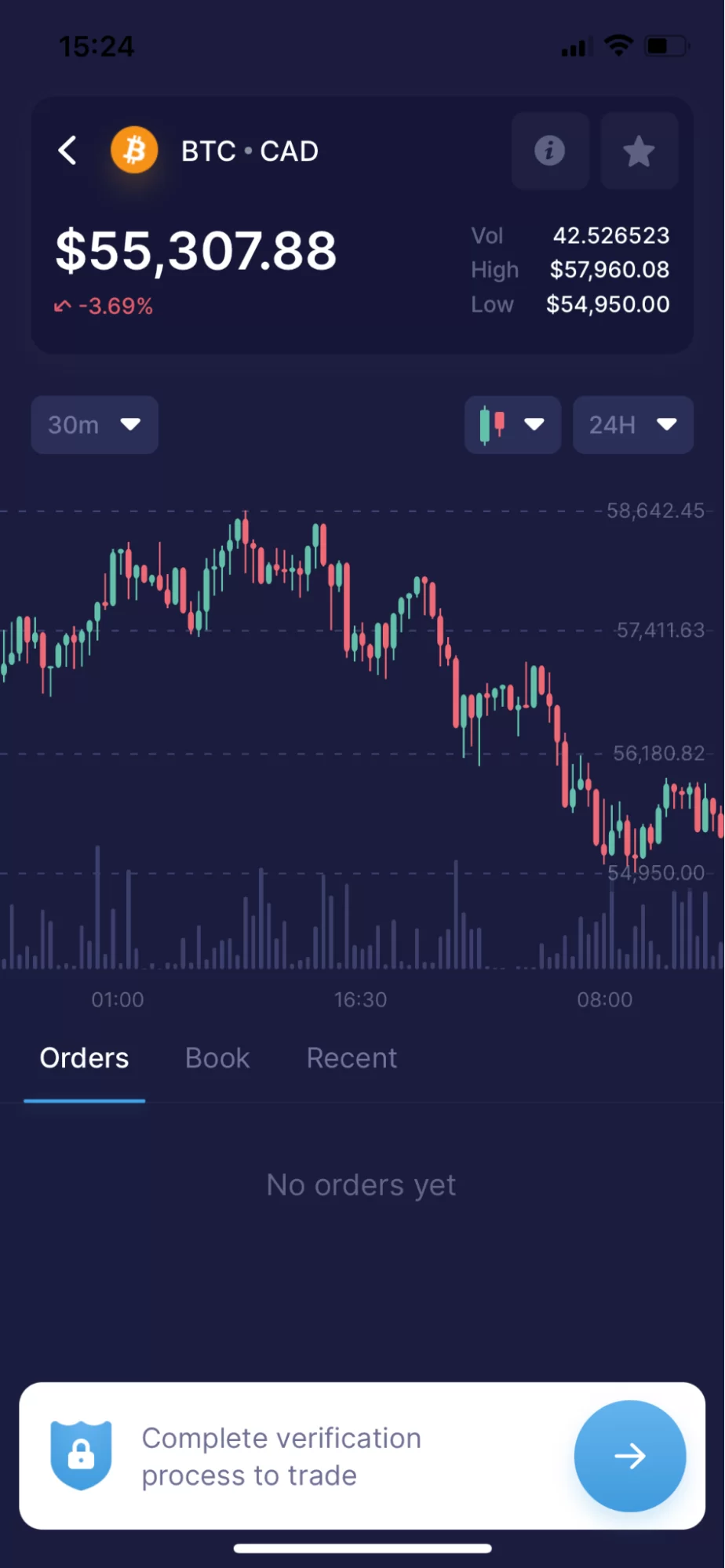 NDAX app usability