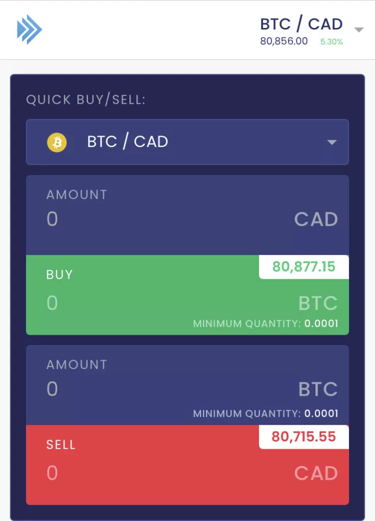 Ndax buying crypto app vs Bitbuy