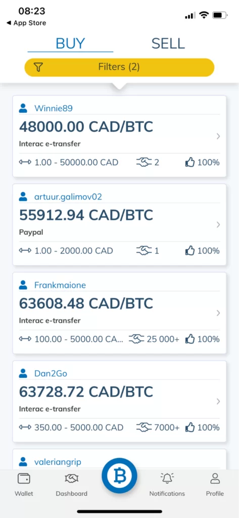 Reviewing LocalBitcoins app