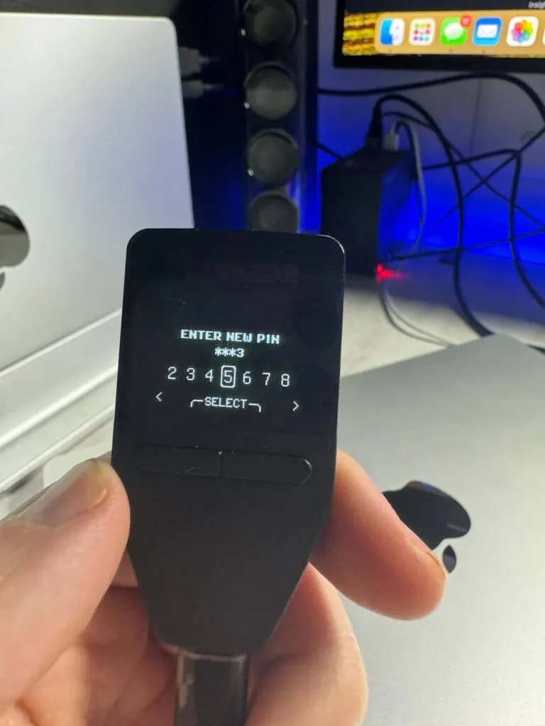 Adding PIN on my Trezor Model T