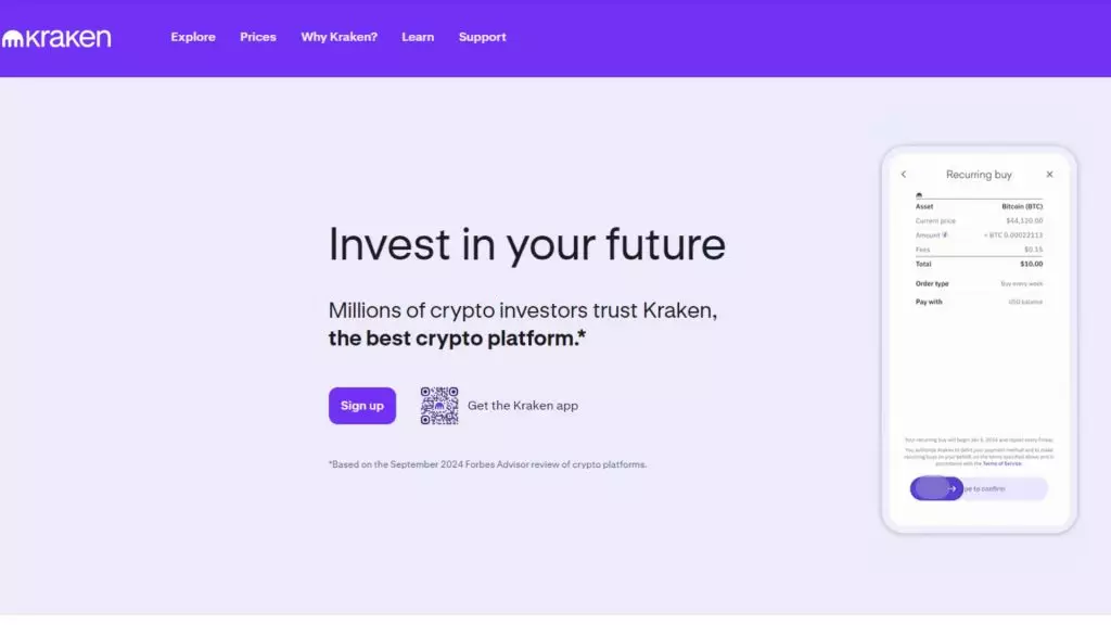 Kraken crypto exchange