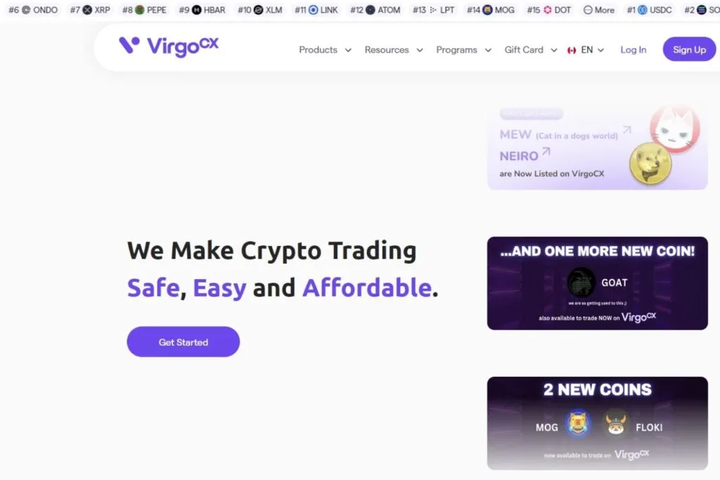 VirgoCX review