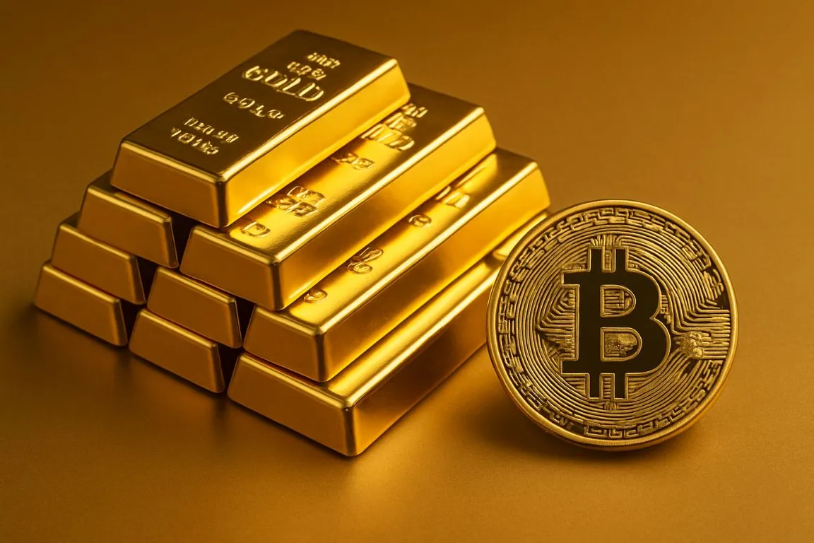 Canada gold and Bitcoin