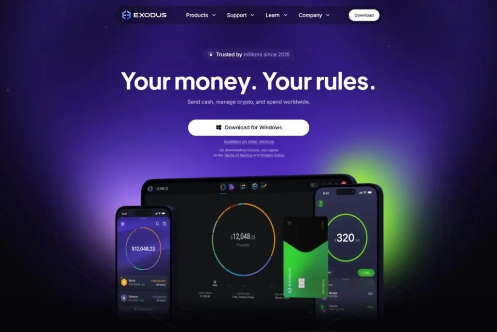 What Is Exodus and How Does the Built-In Exchange Work?